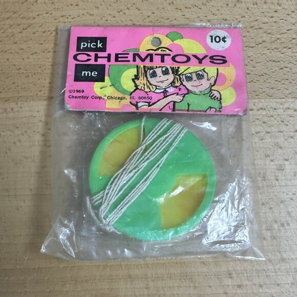 Chemtoys Dime Store Toy 1960s Novelty Game Pick Me Gag Gift Vintage Stock NOS - Picture 3 of 4